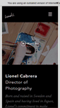 Mobile Screenshot of lionelcabrera.com